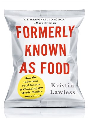 cover image of Formerly Known As Food